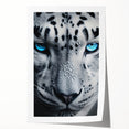 Jaguar-themed wall art print showcasing vibrant colors and intricate patterns, rolled for easy display and shipping in a protective tube. Ideal for wildlife enthusiasts.