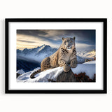 Black framed wall art featuring a striking leopard design, perfect for adding a touch of wildlife elegance to any room. The intricate details highlight the majestic beauty of the leopard, making it an ideal centerpiece for nature lovers and art enthusiasts alike. This piece is designed to complement modern and rustic decor styles, enhancing the ambiance of living spaces.