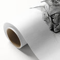 Lynx wall art design on rolled canvas, showcasing a vibrant depiction of a wild lynx in its natural habitat, perfect for wildlife enthusiasts and home decor.