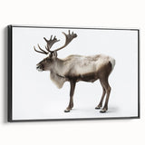 Framed wall art collection showcasing a moose and elk design, presented in a sleek black frame, ideal for nature-themed decor. Perfect for wildlife lovers.