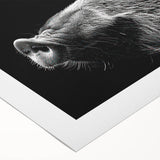 Colorful rolled canvas featuring a whimsical pig design as part of a wildlife wall art collection, showcasing vibrant colors and intricate details, perfect for animal lovers and home decor enthusiasts.