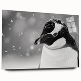 Acrylic glass wall art featuring a side view of a penguin design from the Animals A Wild Life collection, showcasing vibrant colors and detailed textures. Ideal for animal lovers and modern home decor.