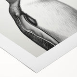 Rolled canvas wall art featuring a vibrant penguin design, showcasing detailed textures and colors, perfect for animal lovers and home decor enthusiasts.