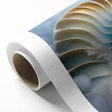 Rolled canvas artwork showcasing a whimsical snail design in vibrant colors, ideal for enhancing home decor with a touch of nature-inspired charm. Perfect for art lovers seeking unique wall art.