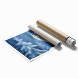 Wolves howling under a full moon create a striking visual on this rolled wall art print, showcasing intricate details with a vibrant color palette, perfect for nature enthusiasts.