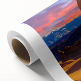 Art Deco style poster of geometric arches in soft beige, ideal for nursery wall art on rolled canvas.