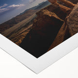 Art deco poster featuring symmetrical arches in monochrome tones on rolled canvas, suitable for dining room decor.