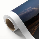 Art deco style arches in muted beige and cream on rolled canvas, ideal for nursery wall art or dining room decor.