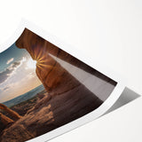 Extra large rolled print featuring line art flowers in black and white, ideal for large living room wall art.