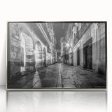 Art Deco poster featuring symmetrical silver arch designs on framed acrylic, suitable for modern art wall decor.