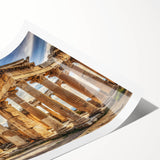 Extra large wall art featuring line art flowers on a rolled print, ideal for large living room wall decor.