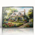Art deco poster featuring geometric patterns and pastel colors on a framed acrylic, ideal for modern nursery wall art.