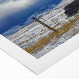 Art Deco poster featuring a symmetrical design in muted pastel shades on rolled canvas, ideal for nursery wall art.