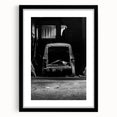 Extra large abstract art print featuring colorful, textured design on a black framed canvas, ideal for living room decor.