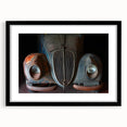 Extra large abstract art print featuring vibrant, textured colors on a black framed canvas, ideal for living room decor.