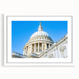 Abstract art prints featuring geometric domes in shades of gray, white framed with mat.