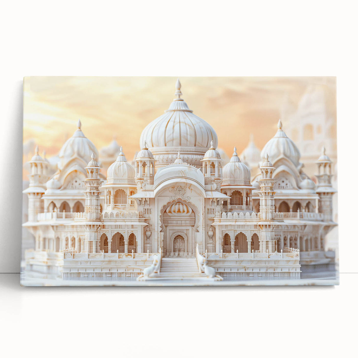 Black and white photo of architectural domes on a stretched canvas, suitable as kitchen wall art or for bedroom ambiance.