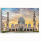 Black and white photo of architectural domes on stretched canvas, suitable for kitchen wall art.