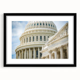 Extra large abstract art print featuring colorful, textured domes, framed in black, ideal for living room decor.