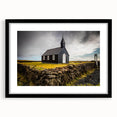 Extra large abstract art print featuring colorful, textured domes on a black framed canvas, ideal for living room decor.
