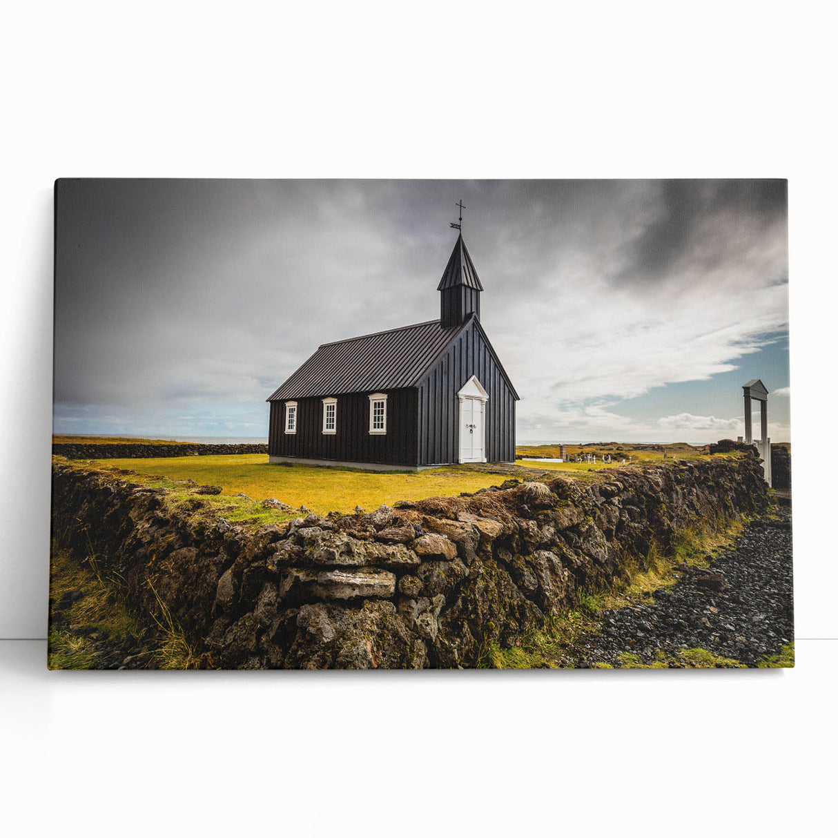 Black and white photographic print of architectural domes on stretched canvas, ideal for kitchen wall art or bedroom decor.