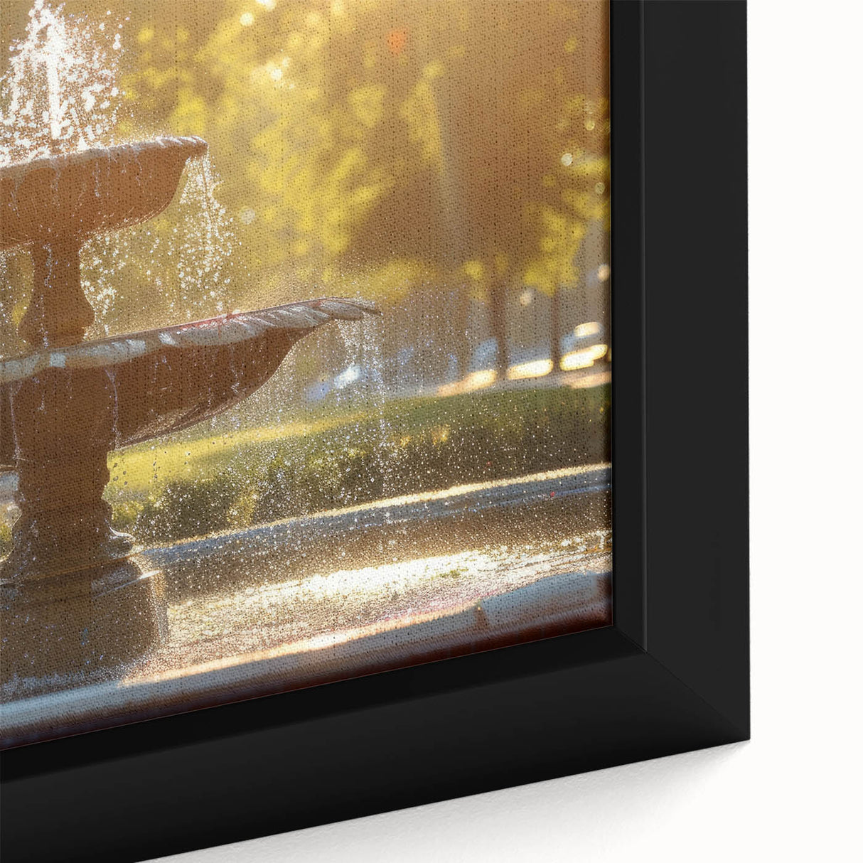 Extra large framed canvas featuring a textured black wall art with colorful abstract designs, ideal for living room decor.