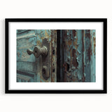 Extra large abstract art print featuring vibrant, colorful textures on a black framed canvas, ideal for living room decor.