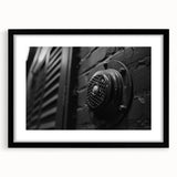 Extra large abstract art print featuring vibrant, colorful textures on a black framed canvas, ideal for living room decor.