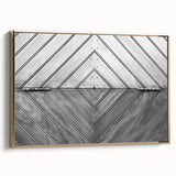 Framed canvas landscape art painting featuring a vintage city scene in muted black and colorful tones.