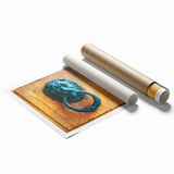 Extra large wall art featuring a detailed floral design in soft pastel shades on rolled canvas.