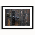 Extra large abstract art print featuring a colorful, textured design on a black framed canvas, ideal for living room decor.