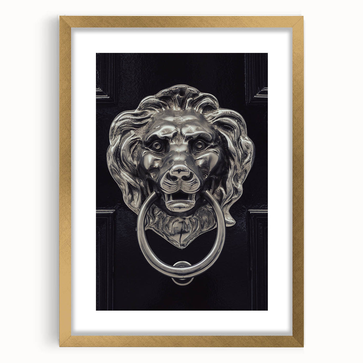 Textured abstract art print in muted gold and cream tones on a framed canvas, suitable for bedroom decor.