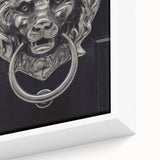 Extra large framed canvas featuring a textured black wall art with colorful abstract designs, ideal for living room decor.