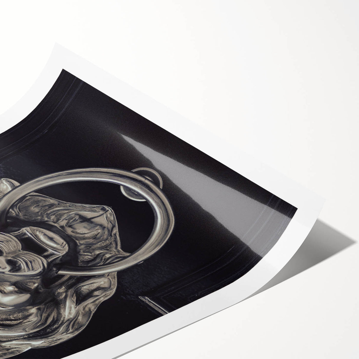 Extra large wall art featuring line art flowers in black on white, ideal for large living room decor.