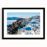 Extra large abstract art print featuring vibrant, textured colors on a black framed canvas, ideal for living room decor.