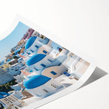 Extra large rolled print of a minimalist floral design in soft pastel shades, ideal for classy bathroom wall art.