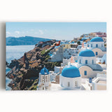 Black and white architectural drawing of houses on stretched canvas, ideal for kitchen wall art or bedroom decor.