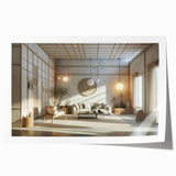 Extra large rolled print of a floral arrangement in soft pastel shades, ideal for art wall dining room or classy bathroom.