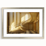 Textured art print featuring abstract design in muted gray tones, framed in silver, ideal for modern bedroom ambiance.