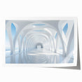 Extra large rolled print of vibrant floral art on a white background, ideal for dining room or bathroom decor.