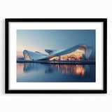 Extra large abstract art print featuring vibrant, textured colors on a black framed canvas, ideal for living room decor.