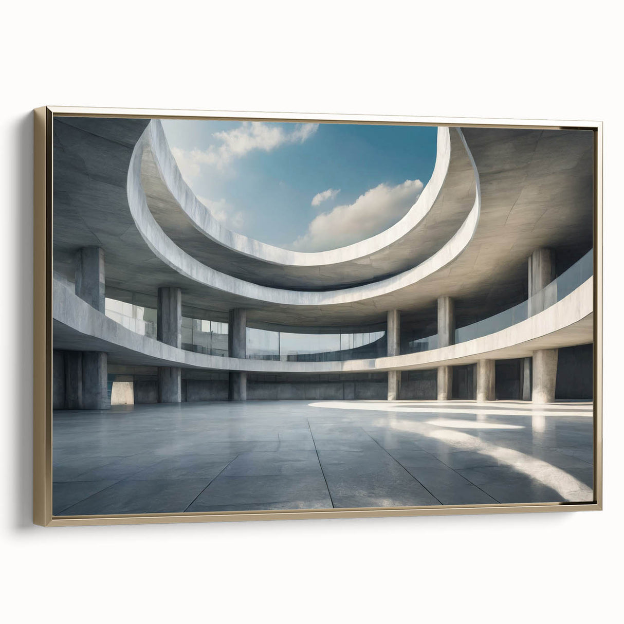 Framed canvas featuring a vintage landscape painting with muted earth tones and black accents, ideal for bedroom wall decor.