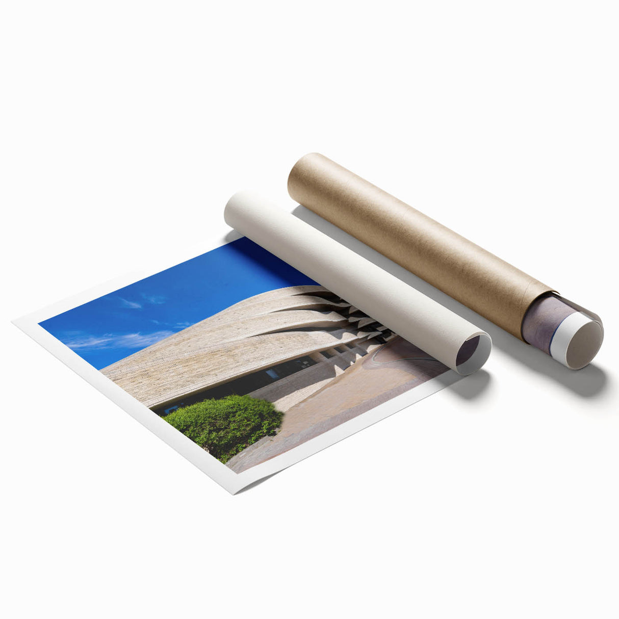 Extra large rolled print featuring detailed floral art in soft pastel shades, ideal for classy bathroom wall art.