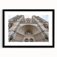 Extra large abstract art print with textured design in colorful palette, framed in black, ideal for living room decor.