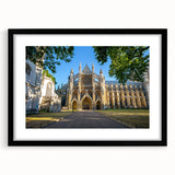 Extra large abstract art print featuring colorful, textured designs on a black framed canvas, ideal for living room decor.