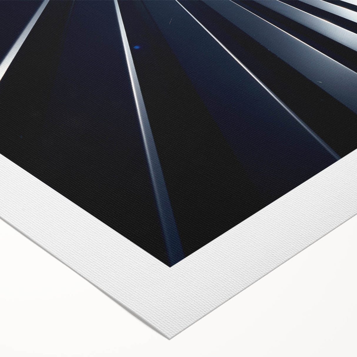 Art deco poster of skyscrapers in muted metallic tones on rolled canvas, suitable for dining room wall art.