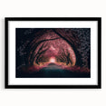 Extra large abstract art print featuring colorful, textured design on a black framed canvas, ideal for living room decor.
