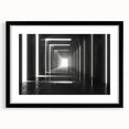 Extra large abstract art print featuring colorful, textured design on a black framed canvas, ideal for living room decor.