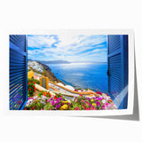 Extra large rolled print depicting an intricate floral design, ideal for art wall dining room.