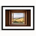 Extra large abstract art print featuring colorful, textured design in a black frame, ideal for living room decor.